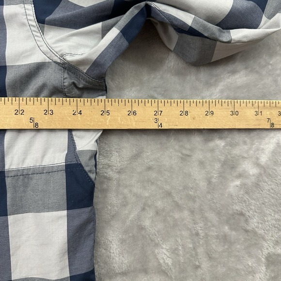 Vertx Shirt Men XL White Blue Guardian 2.0 Long Sleeve Plaid Tactical Concealed - Picture 6 of 10